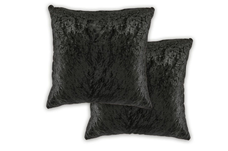 Crushed Velvet – Luxury Cushion Cover in Black