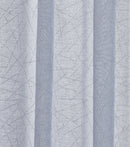 Silver Aries Eyelet Voile Panel