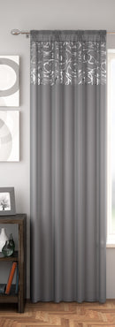 Arran Slot Top Voile Panel Grey/Silver