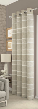 Natural Brooklyn Eyelet Voile Panel