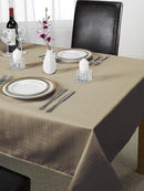 Chequers – Jacquard Tablecloth in Coffee