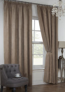 Taupe Pencil Pleat Curtains Colorado