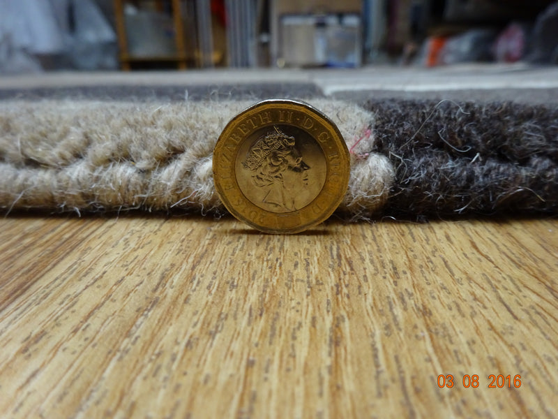 Woodland Brown Rug 100% Wool