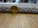 Natural Focus Brown & Cream Rug 100% Wool