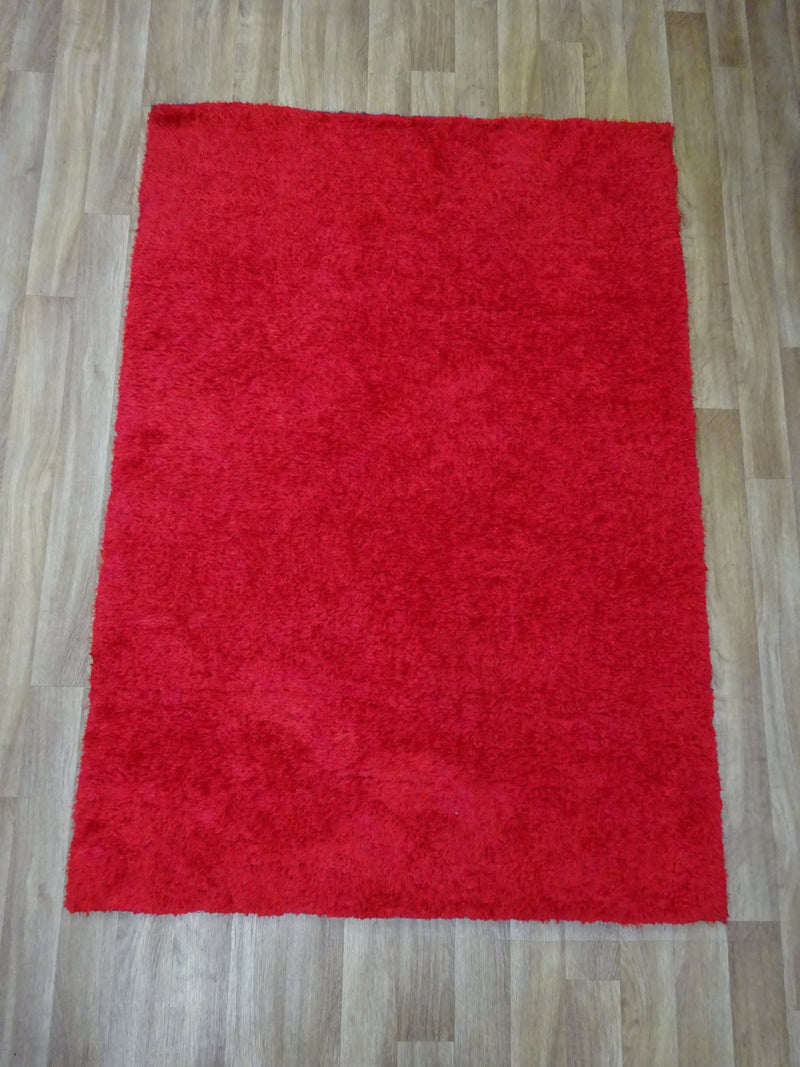 Candi Red Shaggy Rug 120 x 170 cm