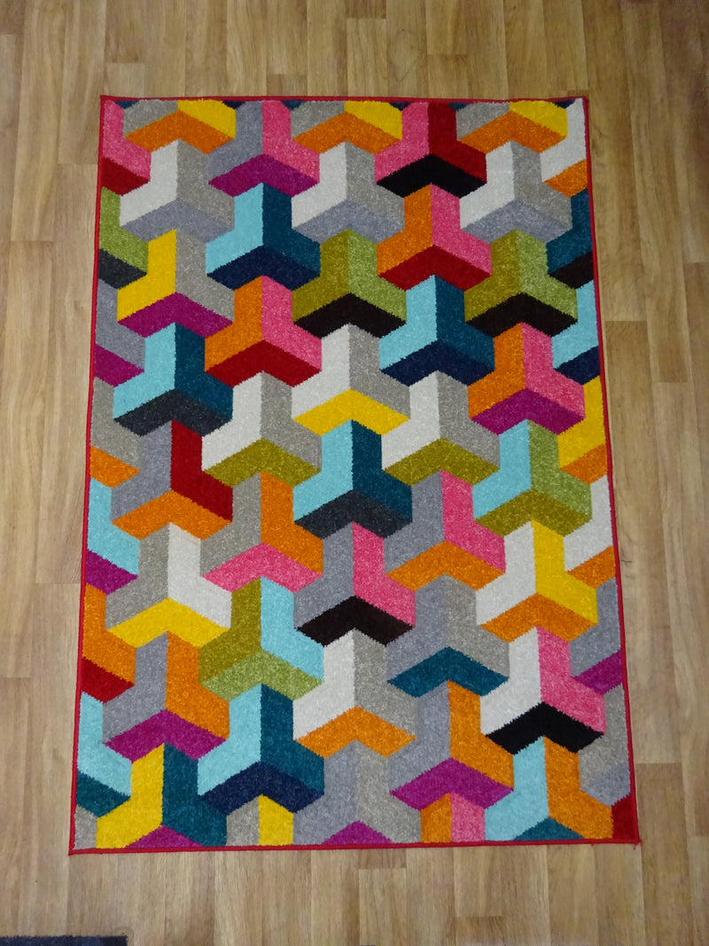 Piccadilly Multi Colour Rug 120 x 170 cm