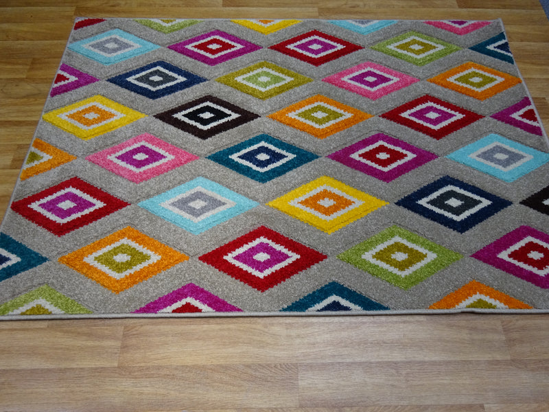 Piccadilly 5996 E Multi Rug  size 120 x 170 cm  4' x 5'7"