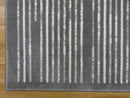 Louvre Grey Rug 120 x 170 cm 4' x 5'7"