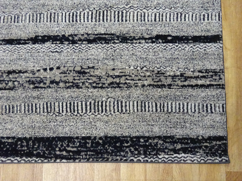 Florenza Grey Modern Rug 120 x 170 cm 4' x 5'7"