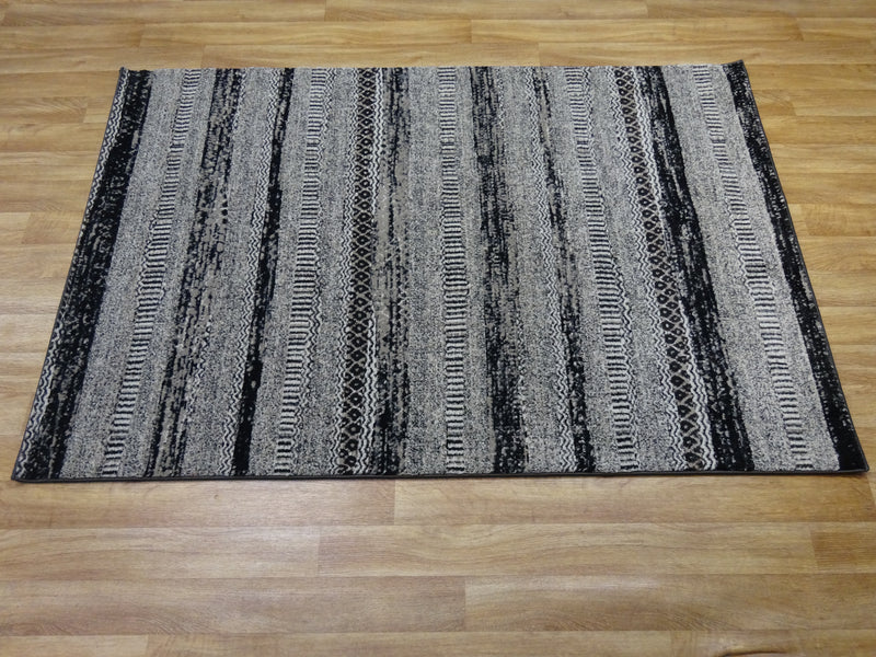 Florenza Grey Modern Rug 120 x 170 cm 4' x 5'7"