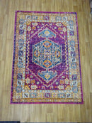 Pink Urban traditional Rug 133 x 185 cm 4'4" x 6'