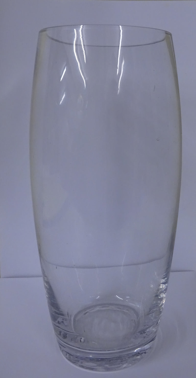 Vincenza Plain Clear Glass Vase