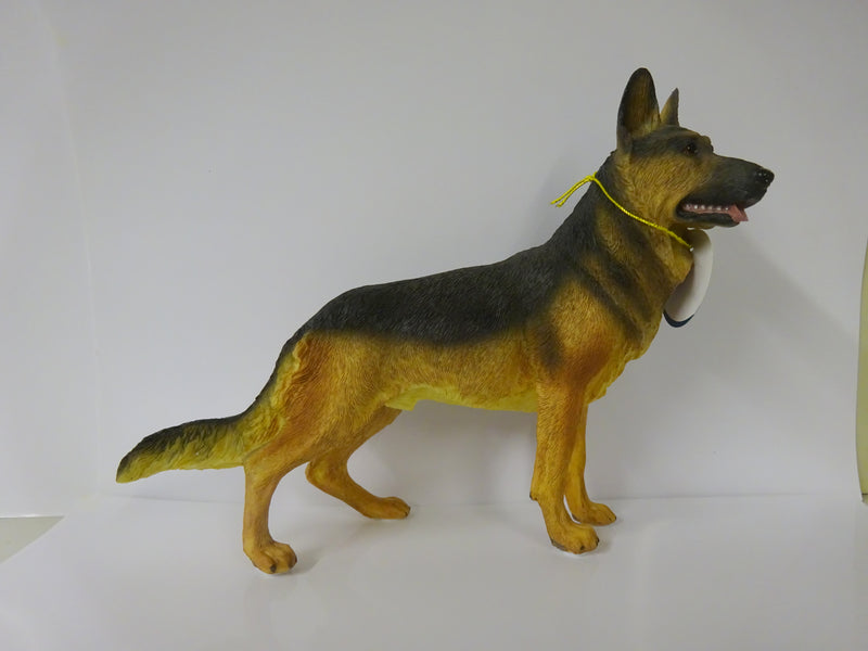 German Shepherd Alsatian Figurine Ornament