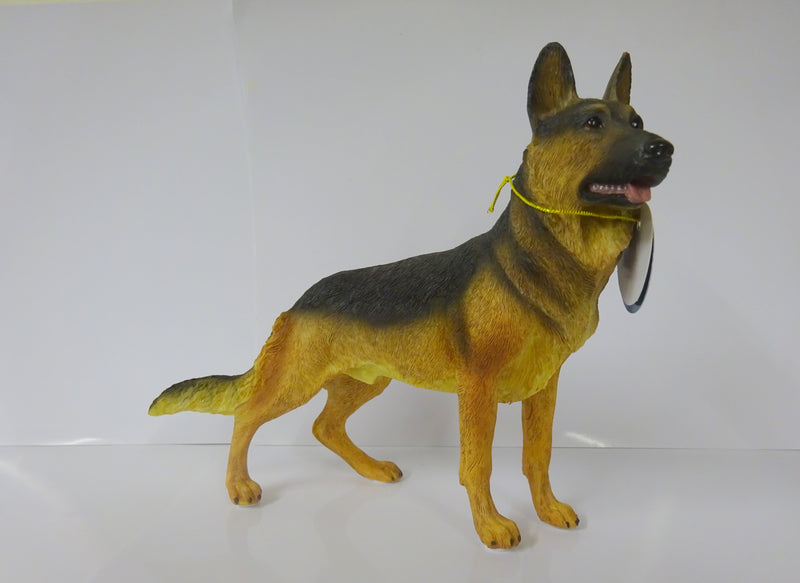 German Shepherd Alsatian Figurine Ornament