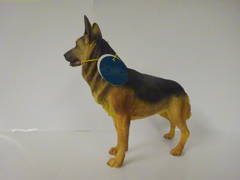 German Shepherd Alsatian Figurine Ornament