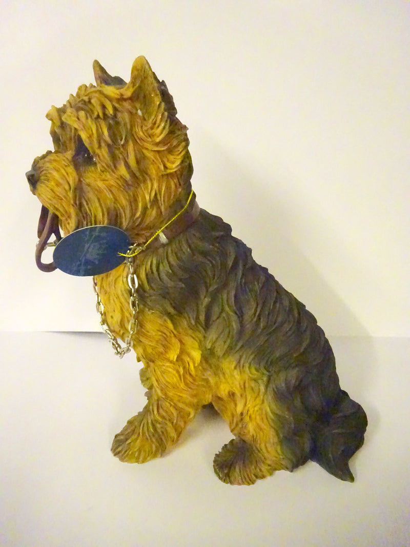 Sitting Yorkshire Terrier