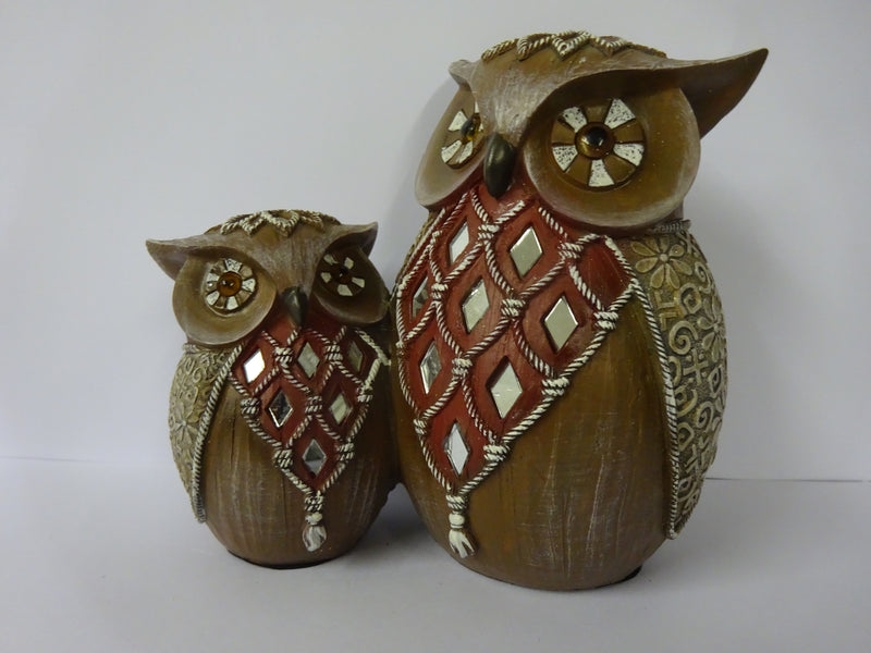 Brown Owls By Leonardo with mirror detail