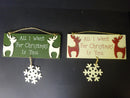 Christmas Hanging Plaques