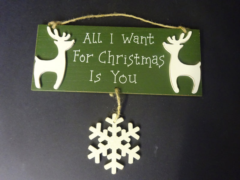 Christmas Hanging Plaques