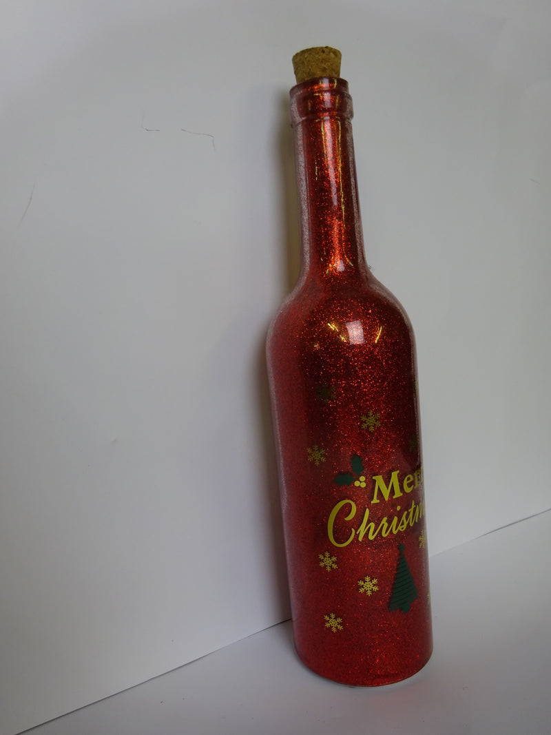 Merry Christmas Light up Bottle