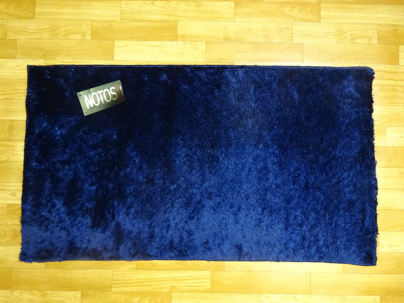 Notus Blue Shaggy Anti-Slip Rug