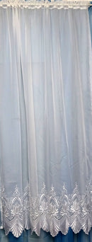 Voile Embroidered