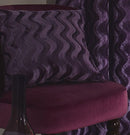 Embossed Velvet Cushion Cover in Heather