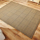 Brown Flatweave Anti-slip Rug