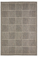 Grey Flatweave Anti-slip Rug