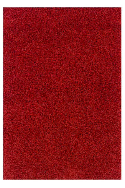 Elsa Red Shaggy Rug