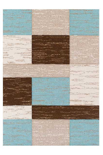 Viva Brown & Teal Rug