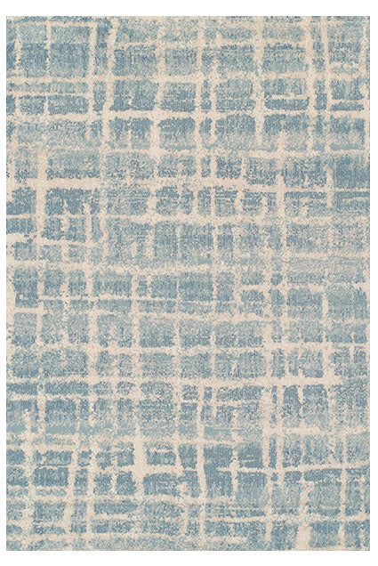 Zarah Blue & Cream Rug