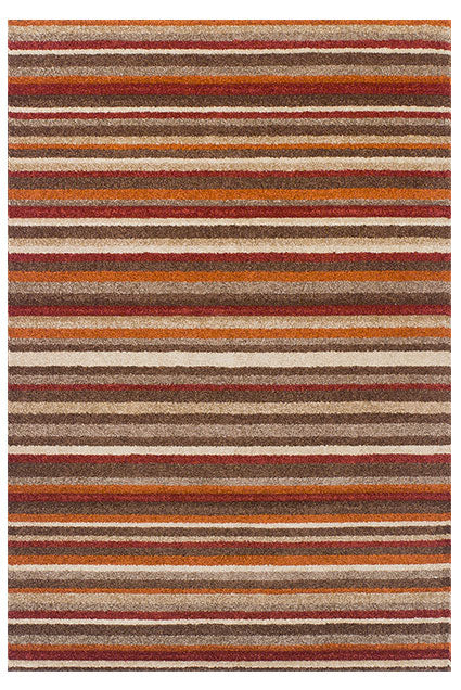 Portland Beige & Terracotta Rug