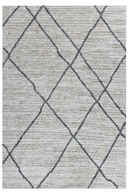 Atlas Cream & Grey Rug