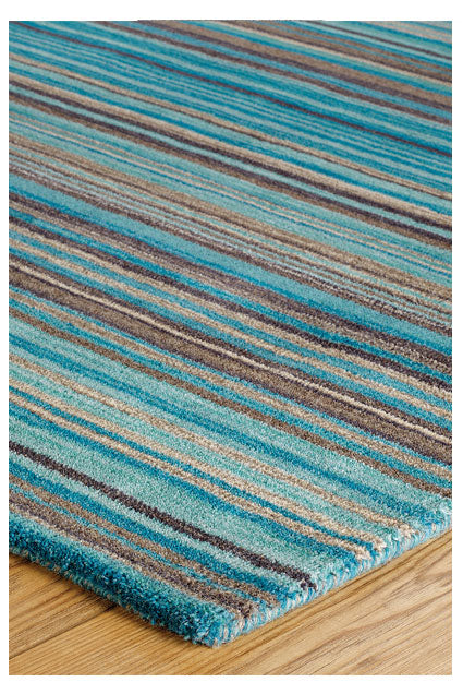 Carter Teal Wool Rug