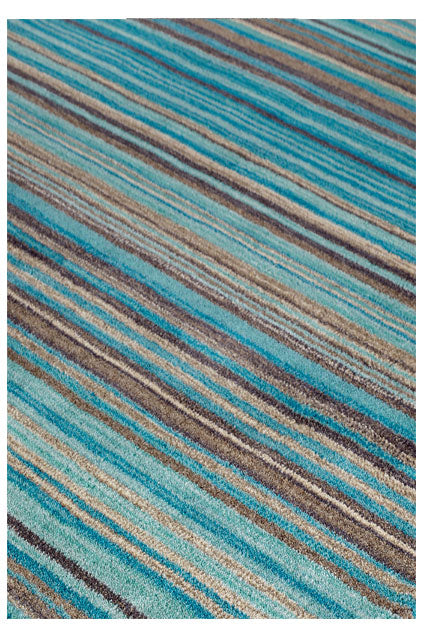 Carter Teal Wool Rug