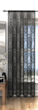 Black Holly Lace Panel