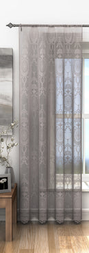 Pewter Holly Lace Panel