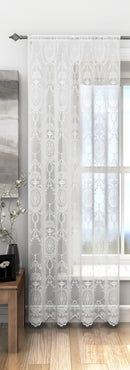 Holly White Lace Panel