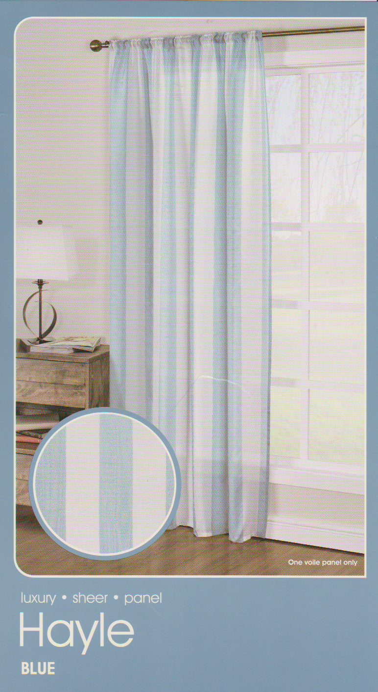 Blue Hayle Voile Panels