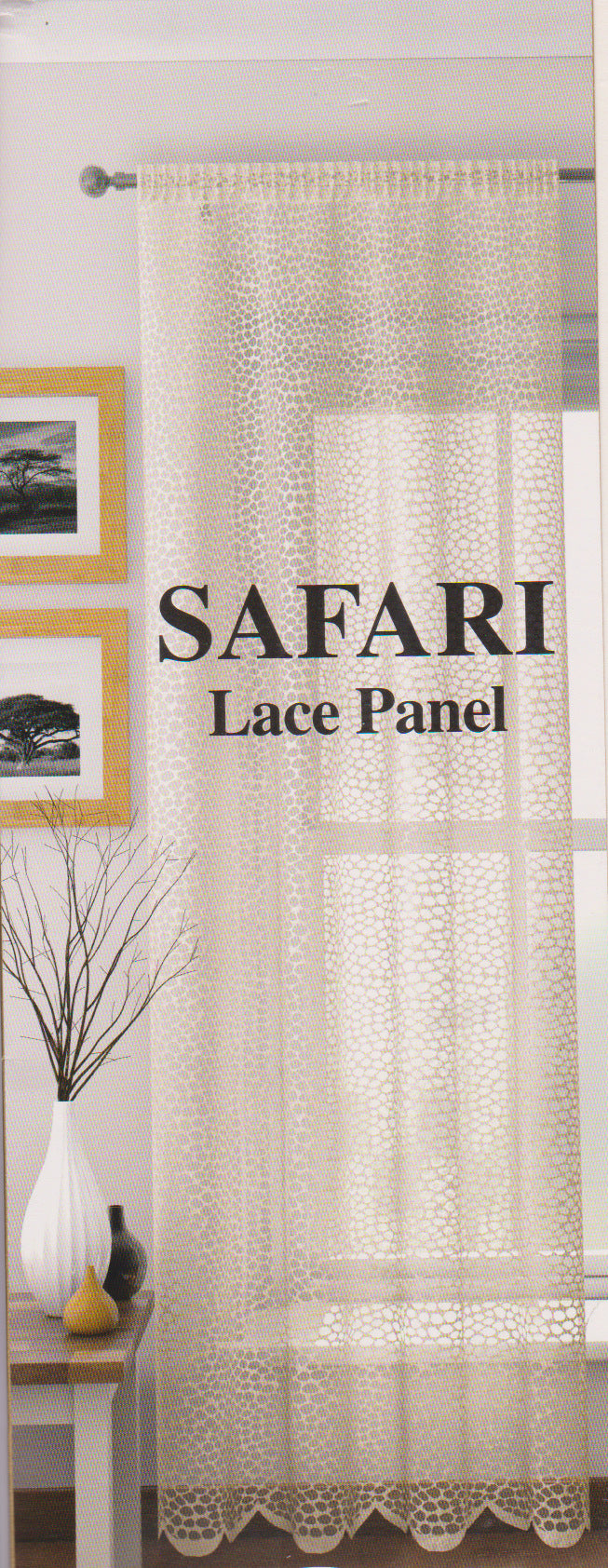 Safari Cream/Champagne Lace Panel