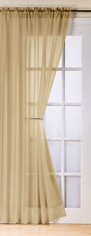 Trent Latte Slot Top Voile Panels