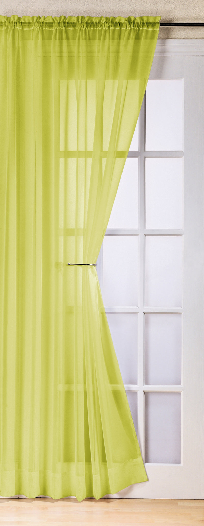 Trent Lime Slot Top Voile Panels