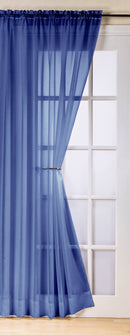 Trent Navy Slot Top Voile Panels