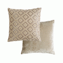 Pisa – Geometric Jacquard Cushion Cover in Beige