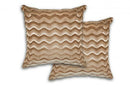 Sinead – Satin Chenille Cushion Cover in Tan