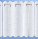 Vertical Lace Blinds White/Net curtain